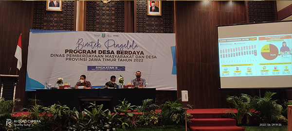 PELATIHAN DESA BERDAYA JAWA TIMUR 2022 ANGKATAN II